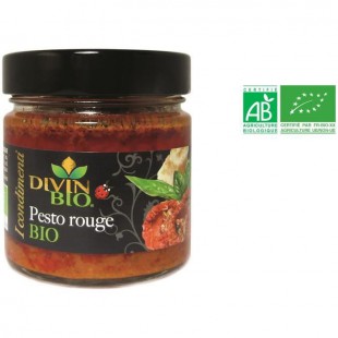 DIVIN BIO Pesto rouge bio - 150 g