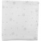 DOMIVA Maxi lange - Bambou 120g/m2 - 120x120 cm - Imprimée étoiles grises