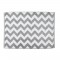 DONE Tapis de bain Diamond - 50x70 cm - Argent et blanc