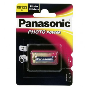 CR 123 A P 1-BL Panasonic PHOTO-POWER