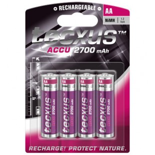 AA 2700mAh NIMH 4-BL tecxus