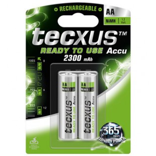 AA 2300mAh NIMH RTU 2-BL tecxus