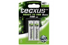 AA 2300mAh NIMH RTU 2-BL tecxus