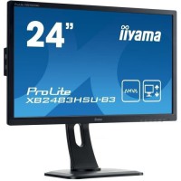 Ecran PC - IIYAMA ProLite XB2483HSU-B3 - 24" FHD - Dalle A-MVA - 4ms - 75Hz - VGA/DisplayPort/HDMI