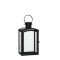 EDELMAN Lanterne Noire - Fer - L17,5 x l11,5 x H30 cm