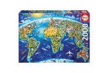 EDUCA - Puzzle Symboles du Monde 2000pcs