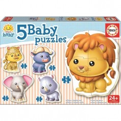 EDUCA Baby Puzzles Animaux