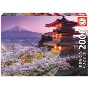EDUCA Puzzle 2000 Pieces - Mont Fuji Japon