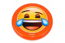 EMOJI Disque volant frisbee Rieur - 23cm - Jaune et Orange