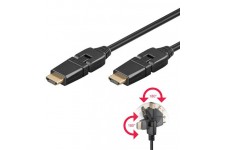 HDMI+ Câble HiSpeed/wE 0100 G-360°