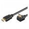 HDMI+ Câble HiSpeed/wE 0100 G-90°