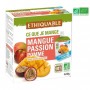 ETHIQUABLE Gourde Mangue Passion Pomme Bio - 4 x 90g