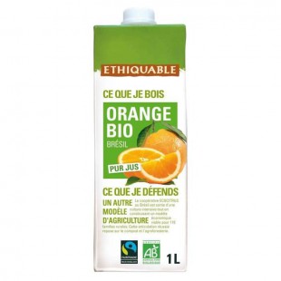ETHIQUABLE Pur Jus Orange Bio - 1 L