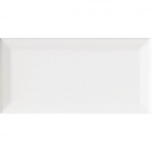 FAIENCE 5 carreaux METRO - 7,5 x 15 cm - Blanc metro