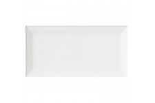 FAIENCE 5 carreaux METRO - 7,5 x 15 cm - Blanc metro