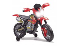 FEBER - Moto Cross 400F - Véhicule Electrique pour Enfant 6 Volts