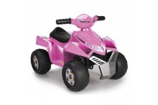 FEBER - Quad Racy Pink - Véhicule Electrique pour Enfant 6 Volts