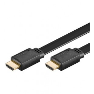 HDMI+ Câble HiSpeed/wE 0100 G -Plat