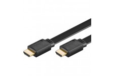 HDMI+ Câble HiSpeed/wE 0100 G -Plat