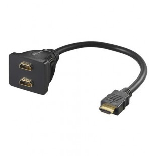 A 340 G (HDMI+ 19broches M/2xHDMI+ 19broches F)