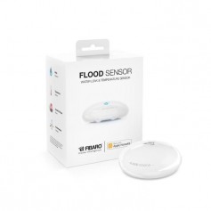 FIBARO Détecteur d'inondation bluetooth Flood Sensor compatible Apple HomeKit