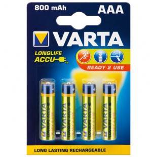 AAA 800MAH NIMH 4-BL Varta (56703) RTU