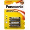 LR 03 PAP 4-BL Panasonic alcaline POWER