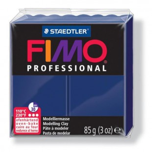 FIMO Boîte 4 Pieces Fimo Professionnel 85G Bleu