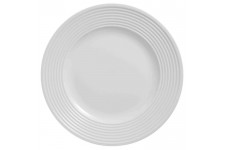 FINLANDEK Assiette plate Stripe - 27 cm - En porcelaine - Rond - Convient lave-vaisselle