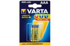 AAA 800MAH NIMH 2-BL Varta (56703) RTU