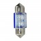 FLUX 2 ampoules navettes a LED - Bleues - 31 mm - 12V - 0,25W