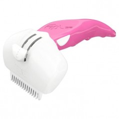 FoOLEE Brosse Easee - Taille S - Rose - Pour chat