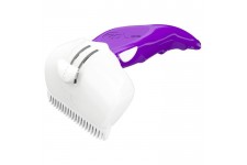 FoOLEE Brosse Easee Small - Taille M - Violet - Pour chien