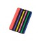 FRANCE BAG Lot de 2 Portes Etiquettes de Bagage Rayures Multicolore