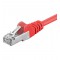 CAT 5-300 FTP ROUGE 3m