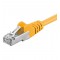 CAT 5-050 FTP JAUNE 0.50m