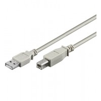 USB AB 500 HiSpeed GRIS 2.0 5m