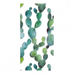GOOD MORNING Serviette de plage Cactus - 100 x 180 cm