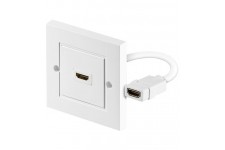 MMK WALL SOCKET HDMI+ BLANC 1 PORT