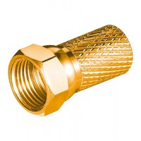 Lot de 100 - WEF 7 C F-Prise 20mm Cu BIG NUT gold