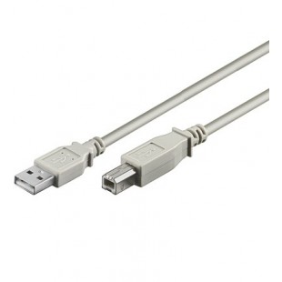 USB AB 180 HiSpeed GRIS 2.0 1.8m