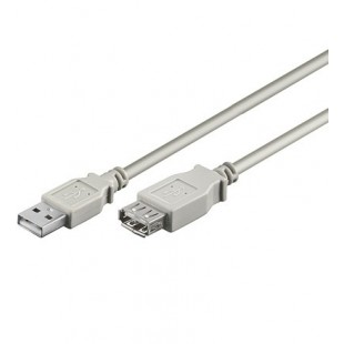 USB Verl AA 180 HiSpeed GRIS 2.0 1.8m