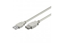 USB Verl AA 300 HiSpeed GRIS 2.0 3m