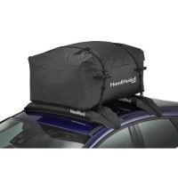 HANDIWORLD HandiHoldall 400 Litres - Coffre de toit souple - Pliable - Etanche - Noir