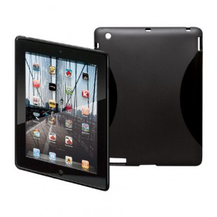 CASE for iPad 2/3 (BackCover TPU) NOIR