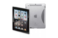 CASE for iPad 2/3 (TPU)transparent/weiss
