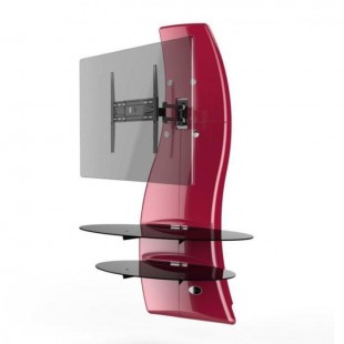 GHOST DESIGN 2000 ROTATION Meuble TV support Rouge