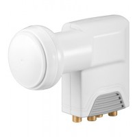 SAT Tête Universel QUAD LNB numérique SAT-LNB (DVB-S2) pour 4 appareils (4K réception / HDTV / 3D)