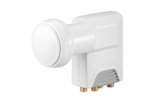 SAT Tête Universel QUAD LNB numérique SAT-LNB (DVB-S2) pour 4 appareils (4K réception / HDTV / 3D)