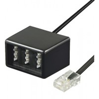 Lot de 10 - TEL ADAP RJ45 - TAE NFN NOIR